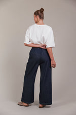 Pepi Wide Denim Pant - Oxford