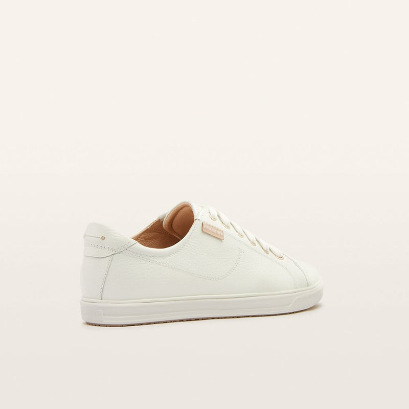 Nat III Sneaker - White Tumbled