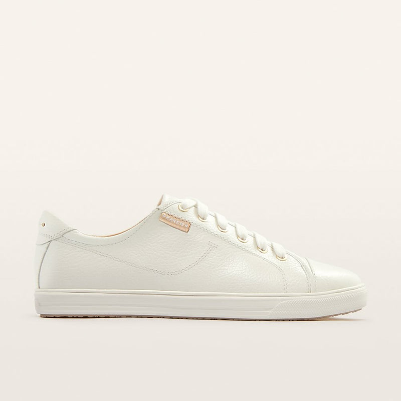 Nat III Sneaker - White Tumbled