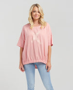 Nikita Top - Pink Stripe