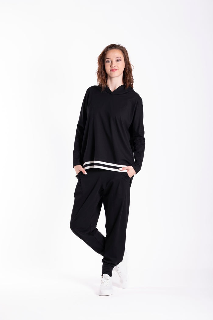 Hoodie Noir Dog - Black