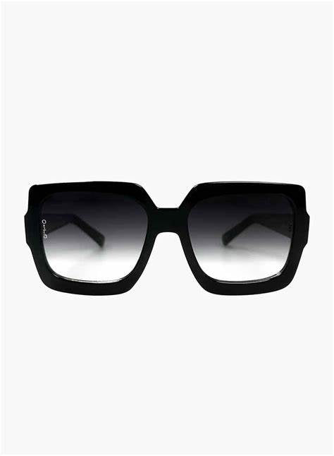 Luna Sunglasses - Black Smoke Fade