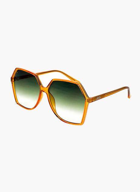 Virgo Sunglasses - Gold/Green