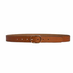 Marla tobacco leather belt