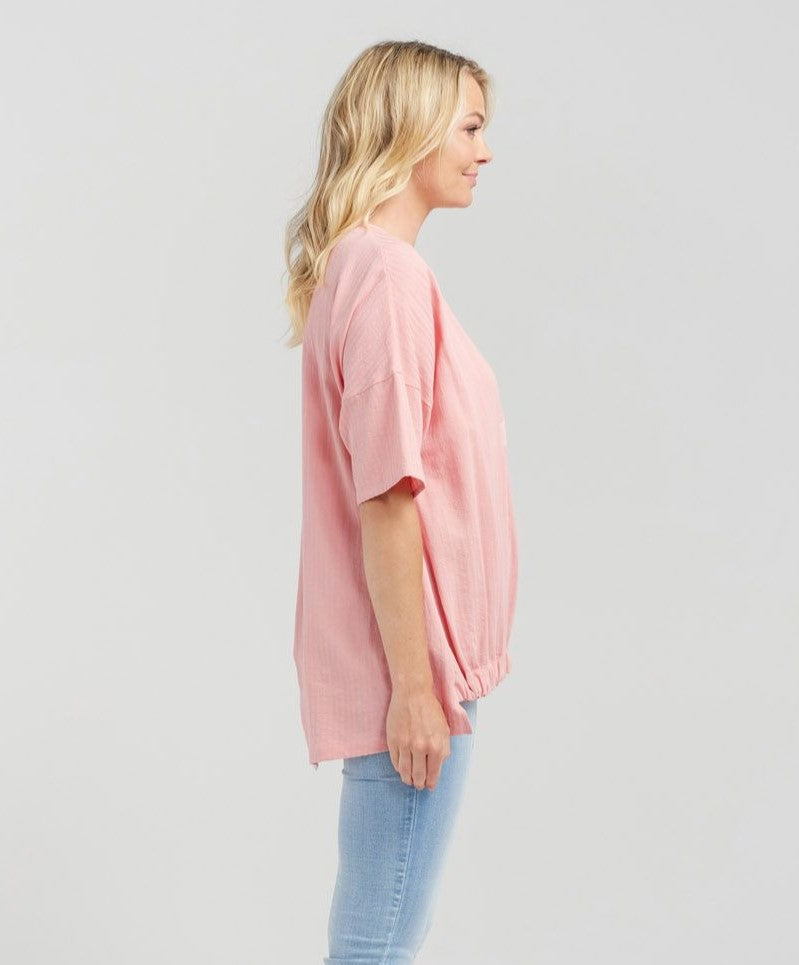 Nikita Top - Pink Stripe