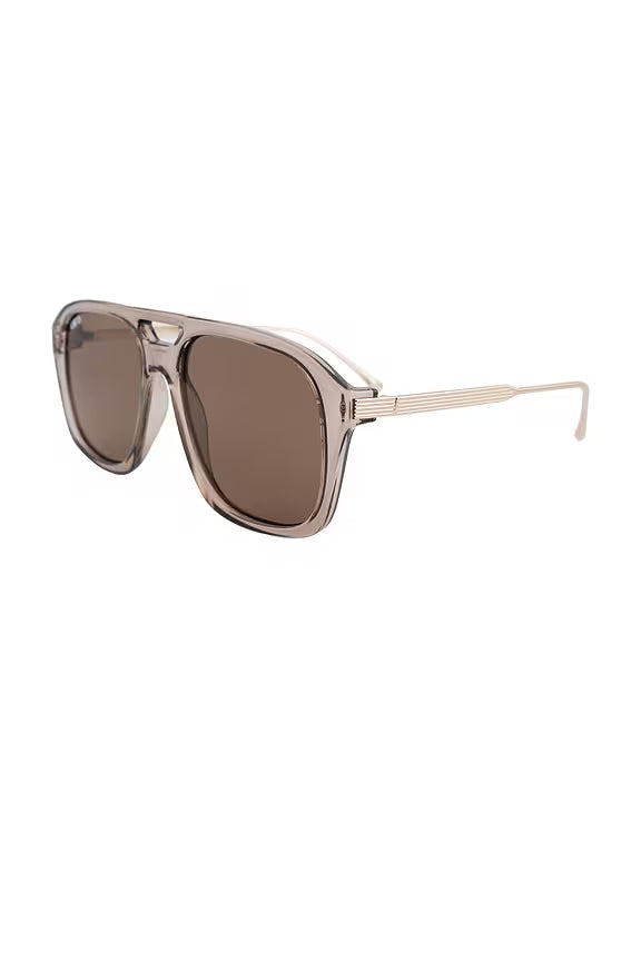 Reina sunglasses / Trans Olive Brown