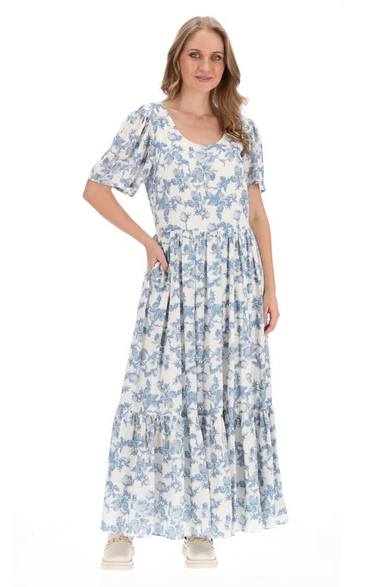 Olivia Maxi - Blue Vintage