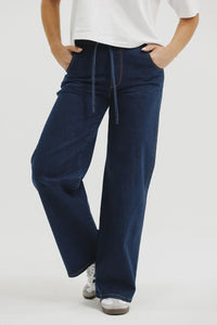 Palazzo Jeans - Indigo Wash