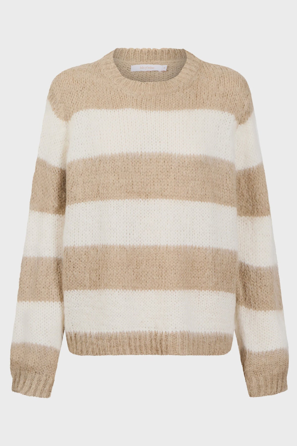 Pallas Stripe Jumper - Stone