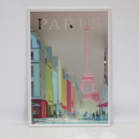 Paris Wall Art Mirror - 70x100cm