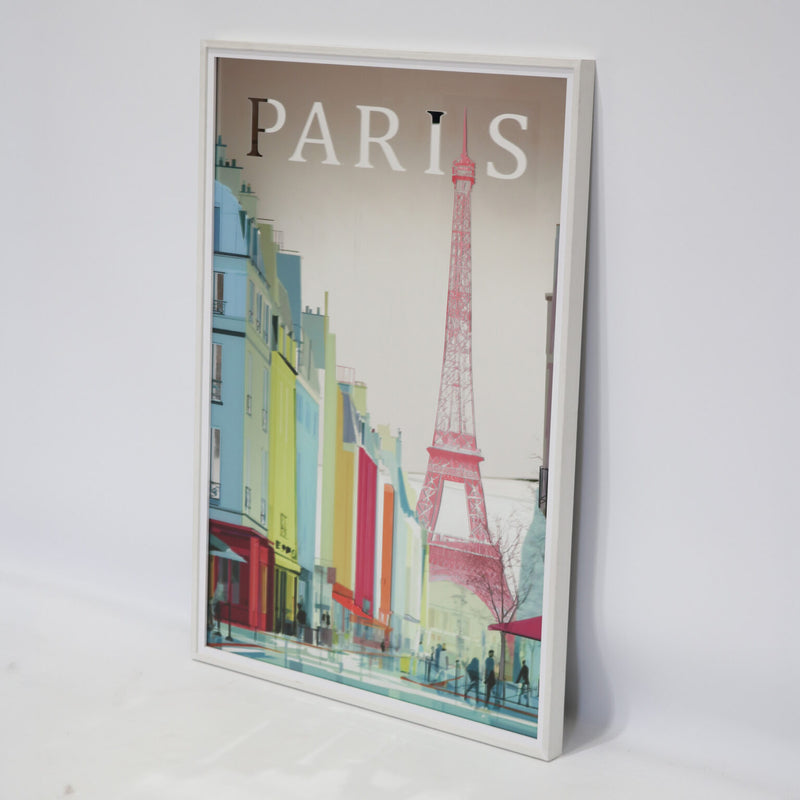 Paris Wall Art Mirror - 70x100cm