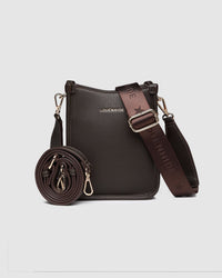 Parker Phone Crossbody Bag - Chocolate