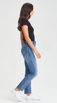 Peachy Push Up Denim Blue - Girl Next Door Fashion