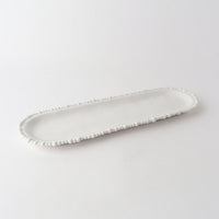 Melamine Pearl Platter 45cm - White