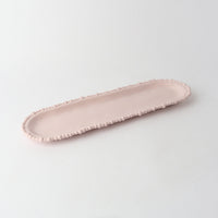 Melamine Pearl Platter 45cm - Pink