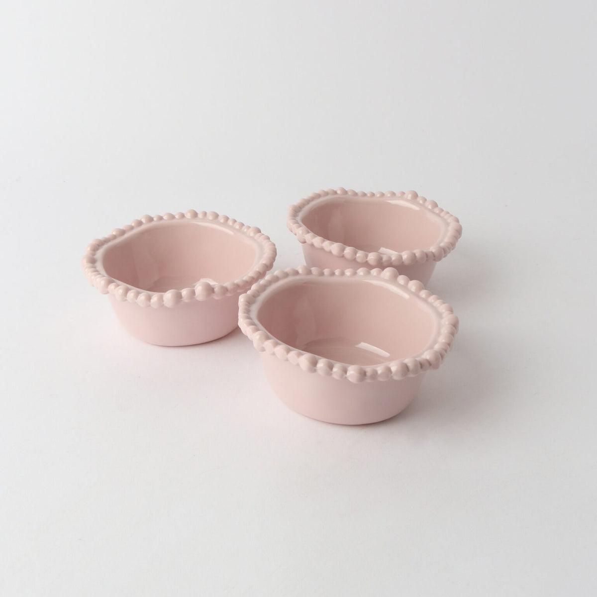 Melamine Pearl Snack Bowl 12cm - Pink