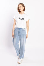 Drma Zoe Tee - White/Black