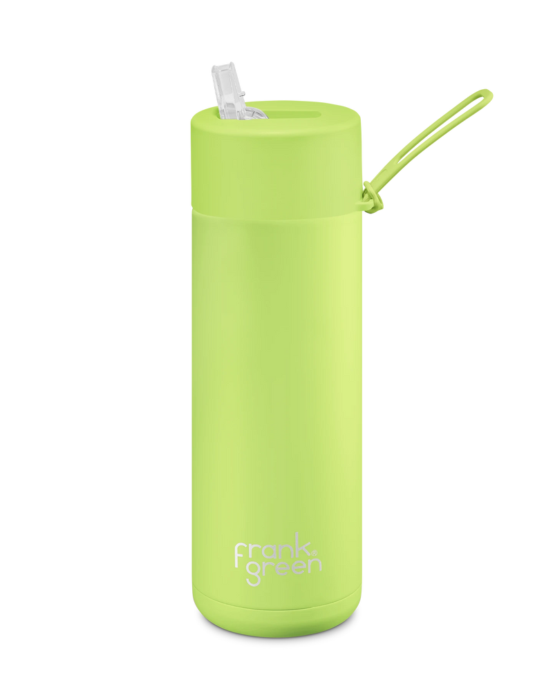 Ceramic Reusable Bottle - Pistachio Green 20oz 595ml