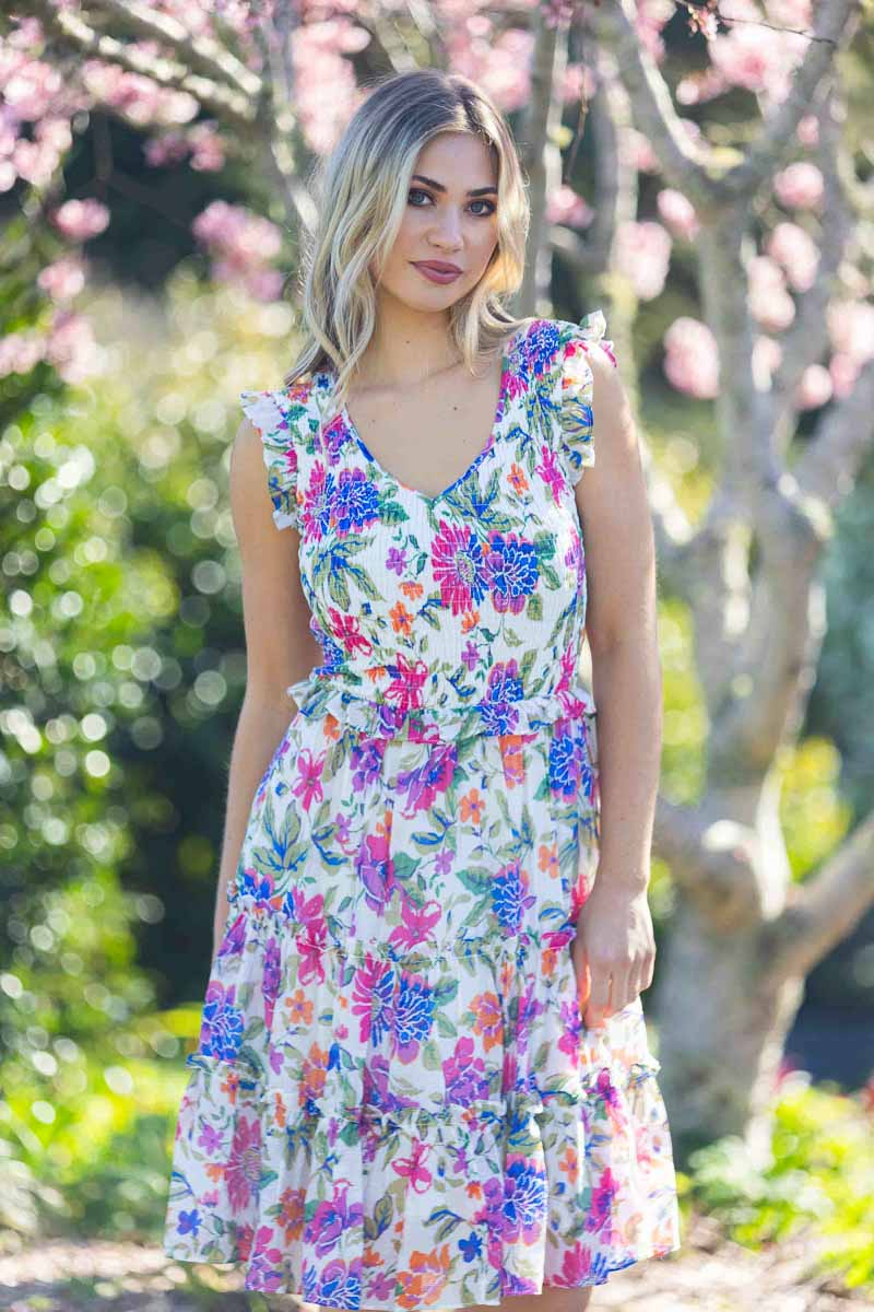 Poppy Dress - Floral Print