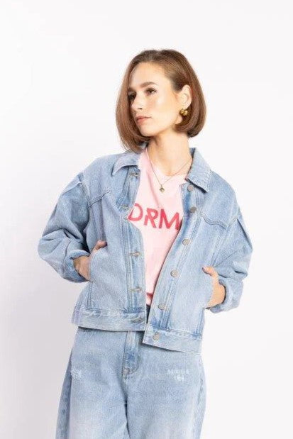 Sinatra Denim Jacket - Iced Wash