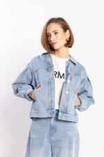 Sinatra Denim Jacket - Iced Wash