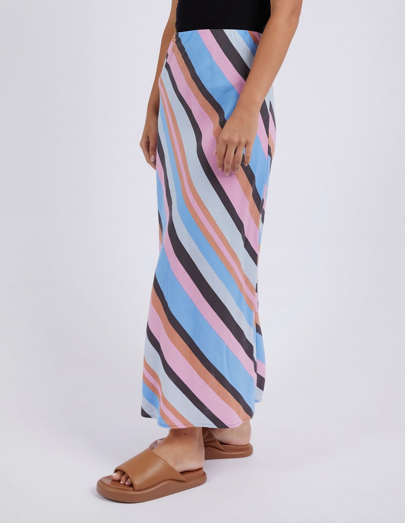 Gazelle Stripe Skirt - Multi Stripe