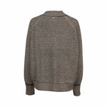 Mia Sweater - Black/Oatmeal