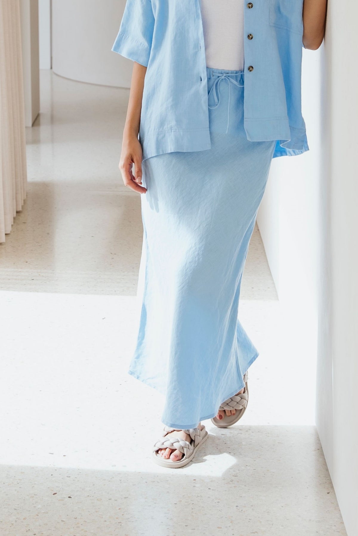 Montrose Skirt - Blue Belle
