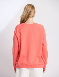 Classic Sweat - Coral Embroidered Logo