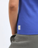 Rib Crew Tank - Royal Blue