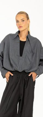 Aziel Top - Charcoal