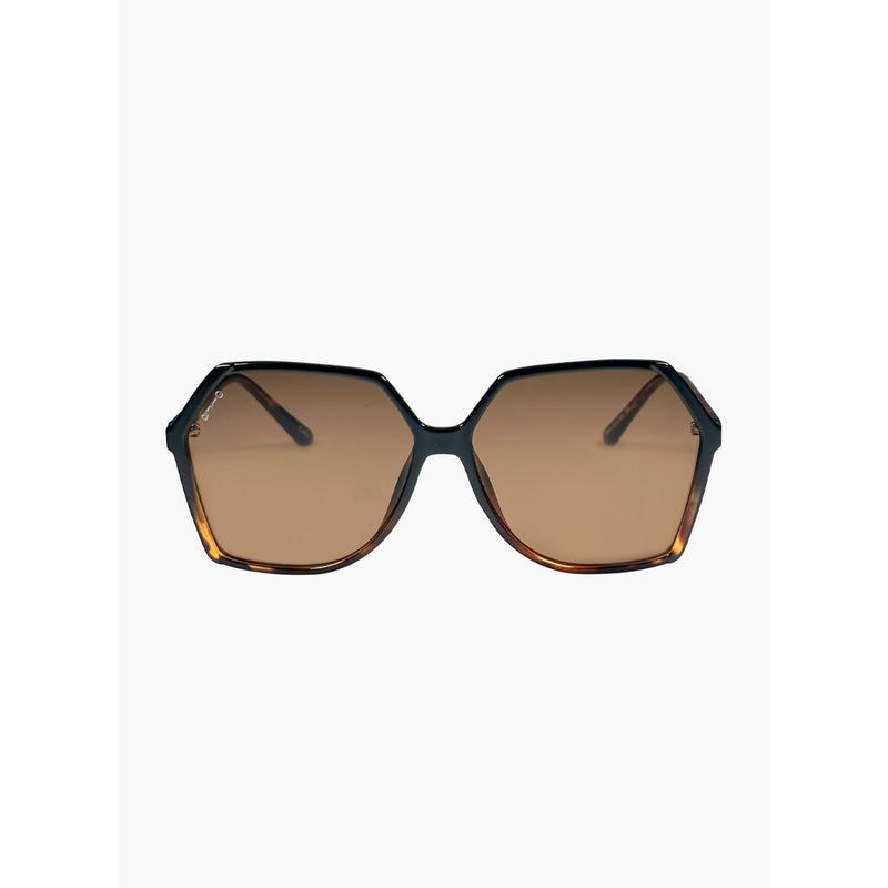 Virgo Sunglasses - Black Tort/Brown