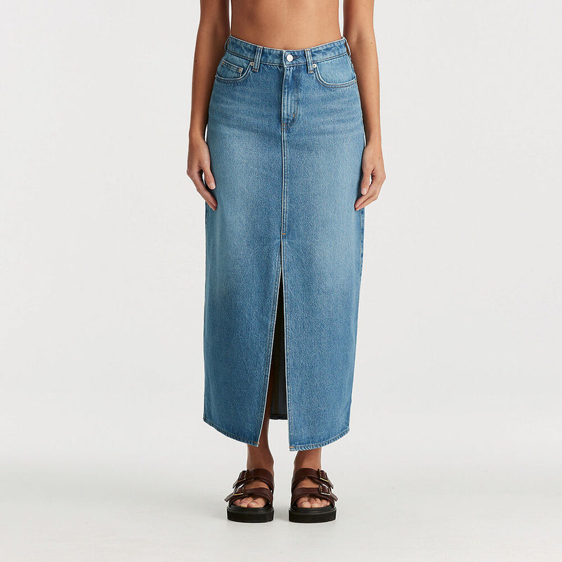 Hi Maxi Skirt - Pacific Fade