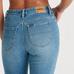 Mid Boyfriend Jean - Blue Courtesy