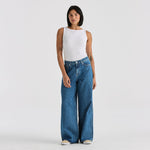 Mid A-Line Relaxed Jean - Blue Horizon