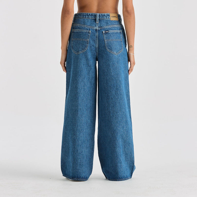 Mid A-Line Relaxed Jean - Blue Horizon