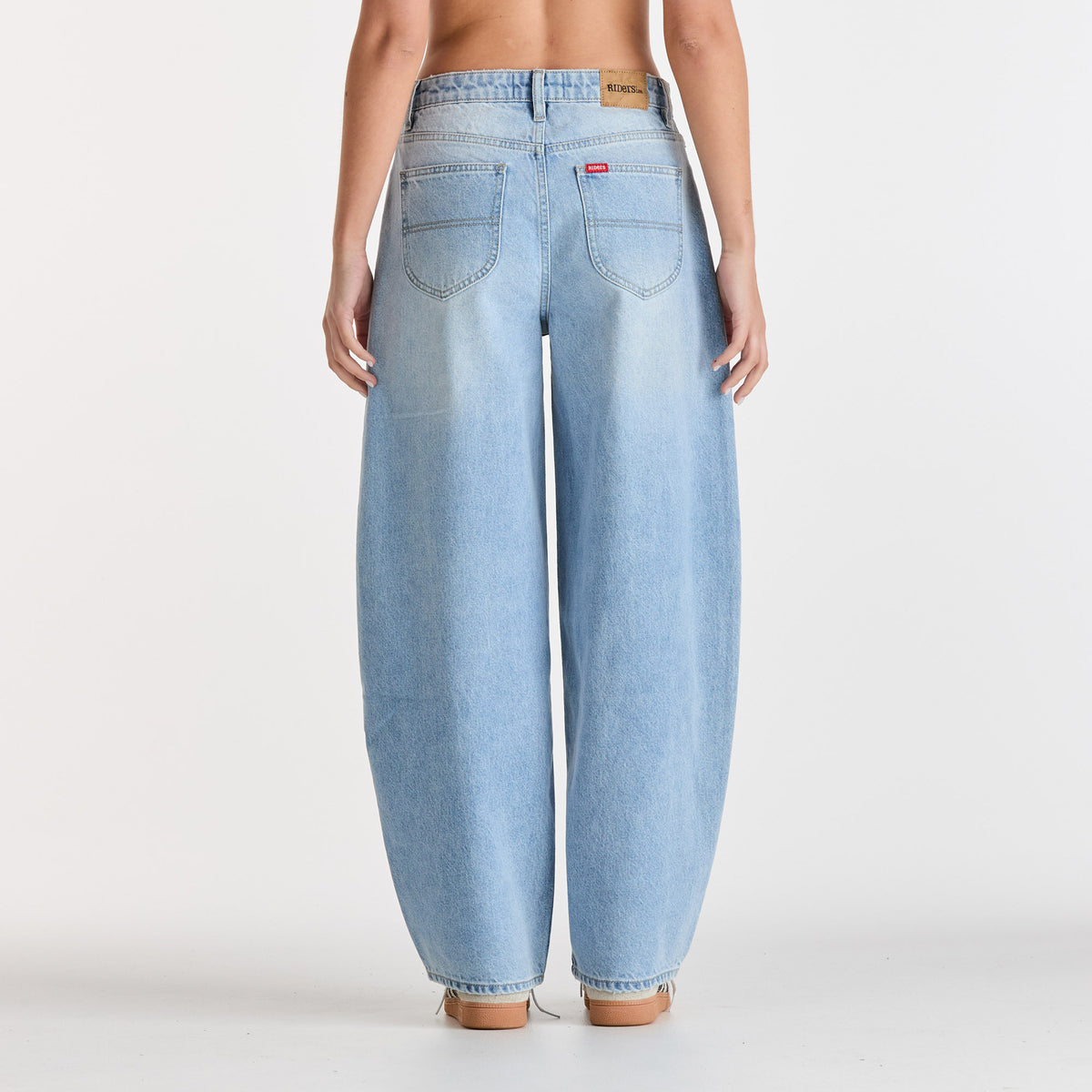 Mid Barrel Jean - Brightside Fade