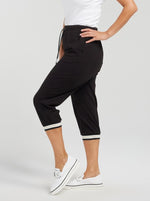 Raven Pant - Black/White