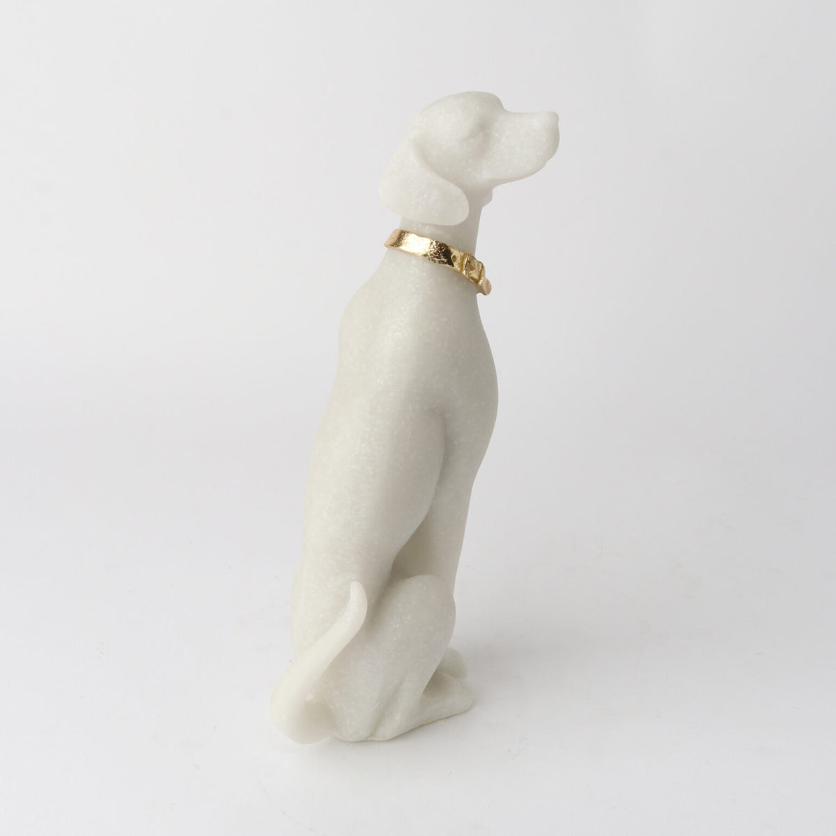 Resin Labrador - White