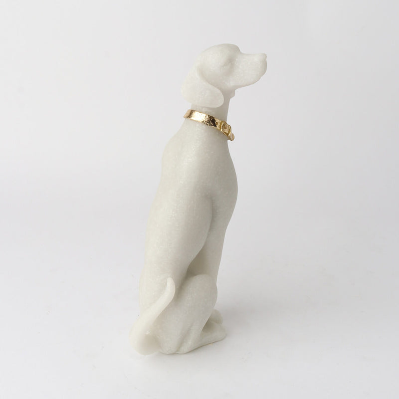 Resin Labrador - White