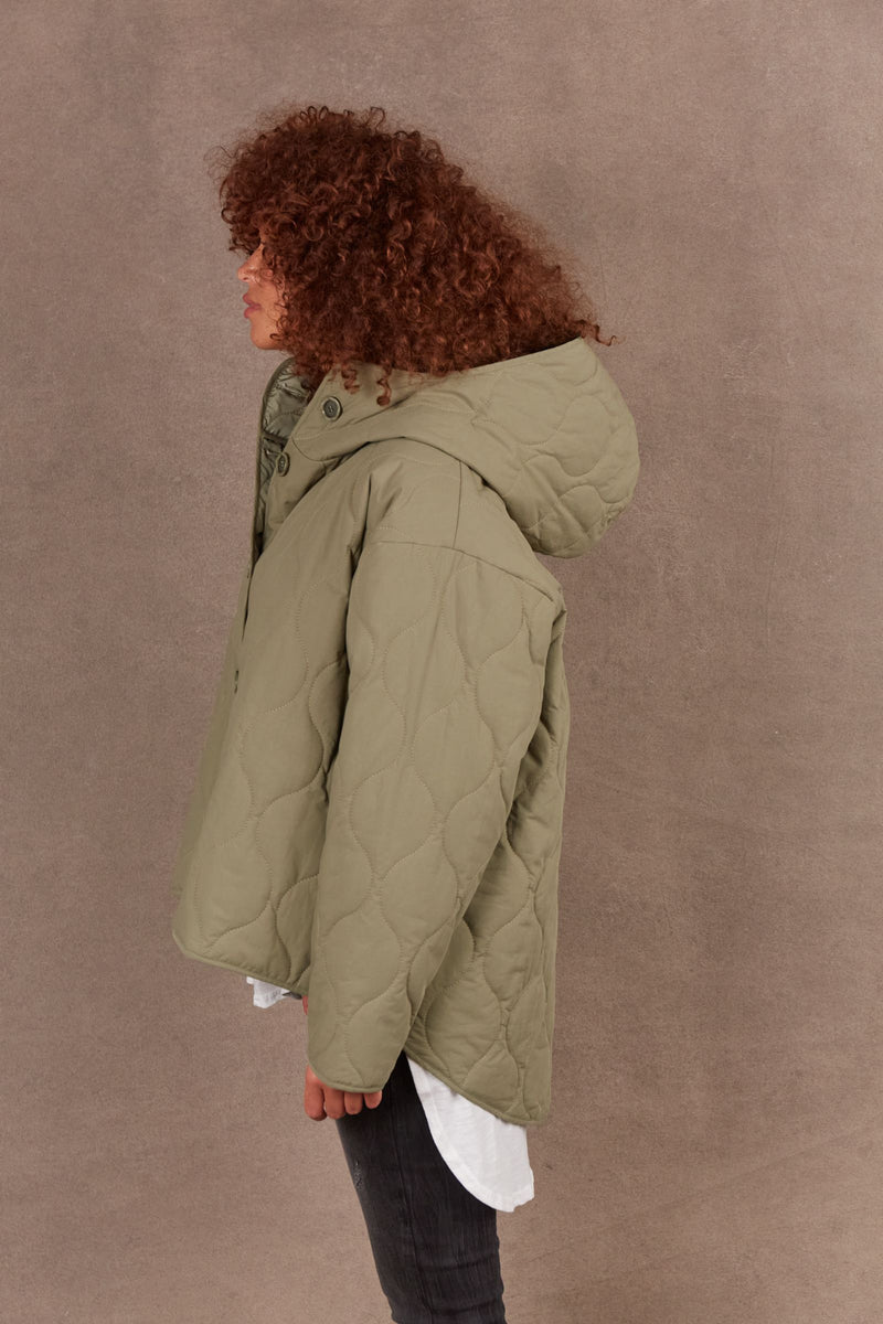 Ribe Hood Jacket - Sage - Preorder