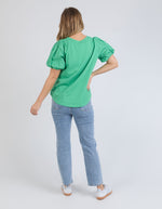 Joy S/S Tee - Green Briar