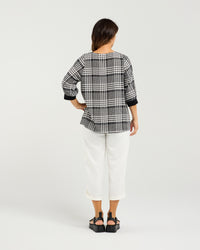 Taylor Top - Black Check
