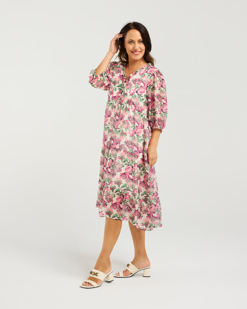 June Dress - Rose Garden