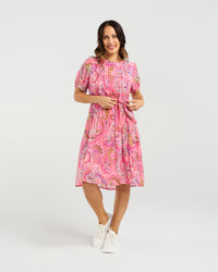 Joana Dress - Whimsy Swirl