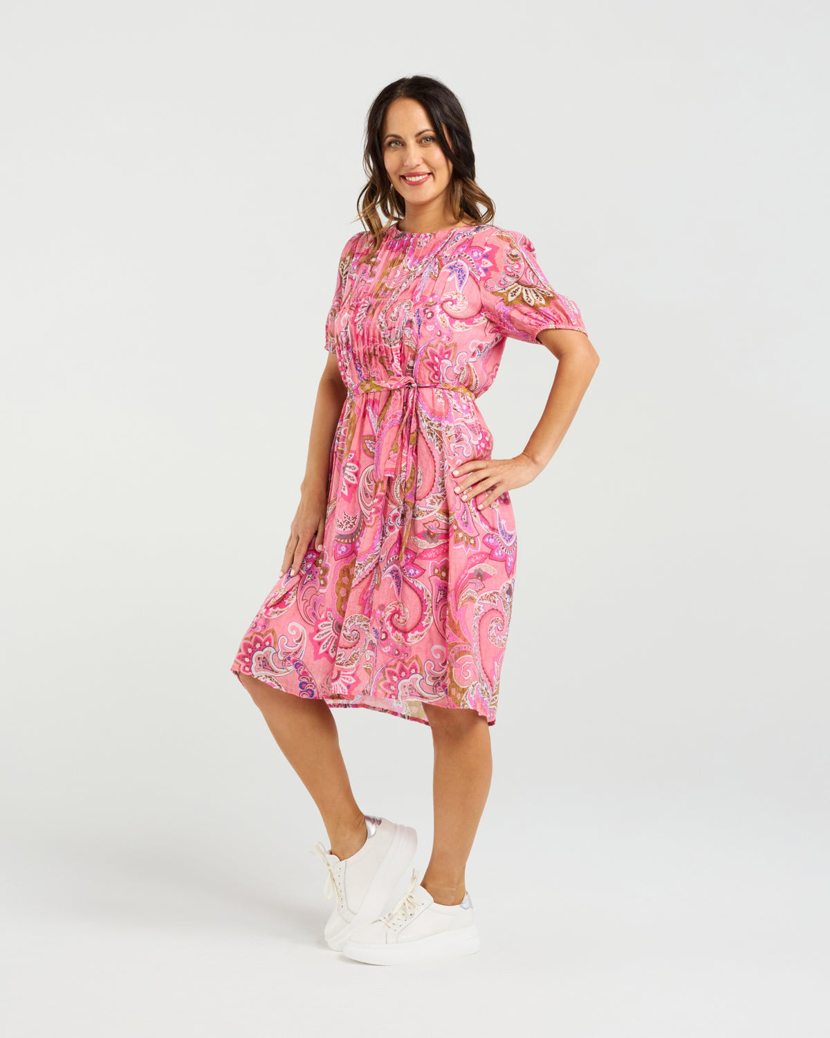 Joana Dress - Whimsy Swirl