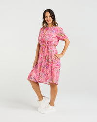 Joana Dress - Whimsy Swirl
