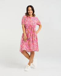 Joana Dress - Whimsy Swirl