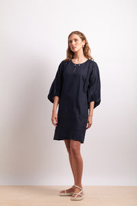 Baubles Dress - Indigo