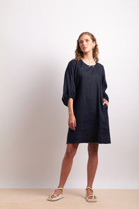 Baubles Dress - Indigo